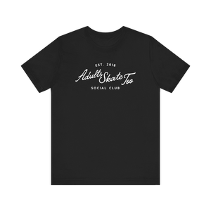 Social Club T-Shirt - Adults Skate Too LLC