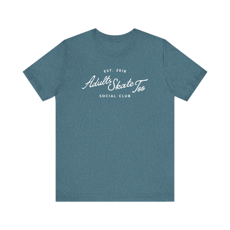 Social Club T-Shirt - Adults Skate Too LLC