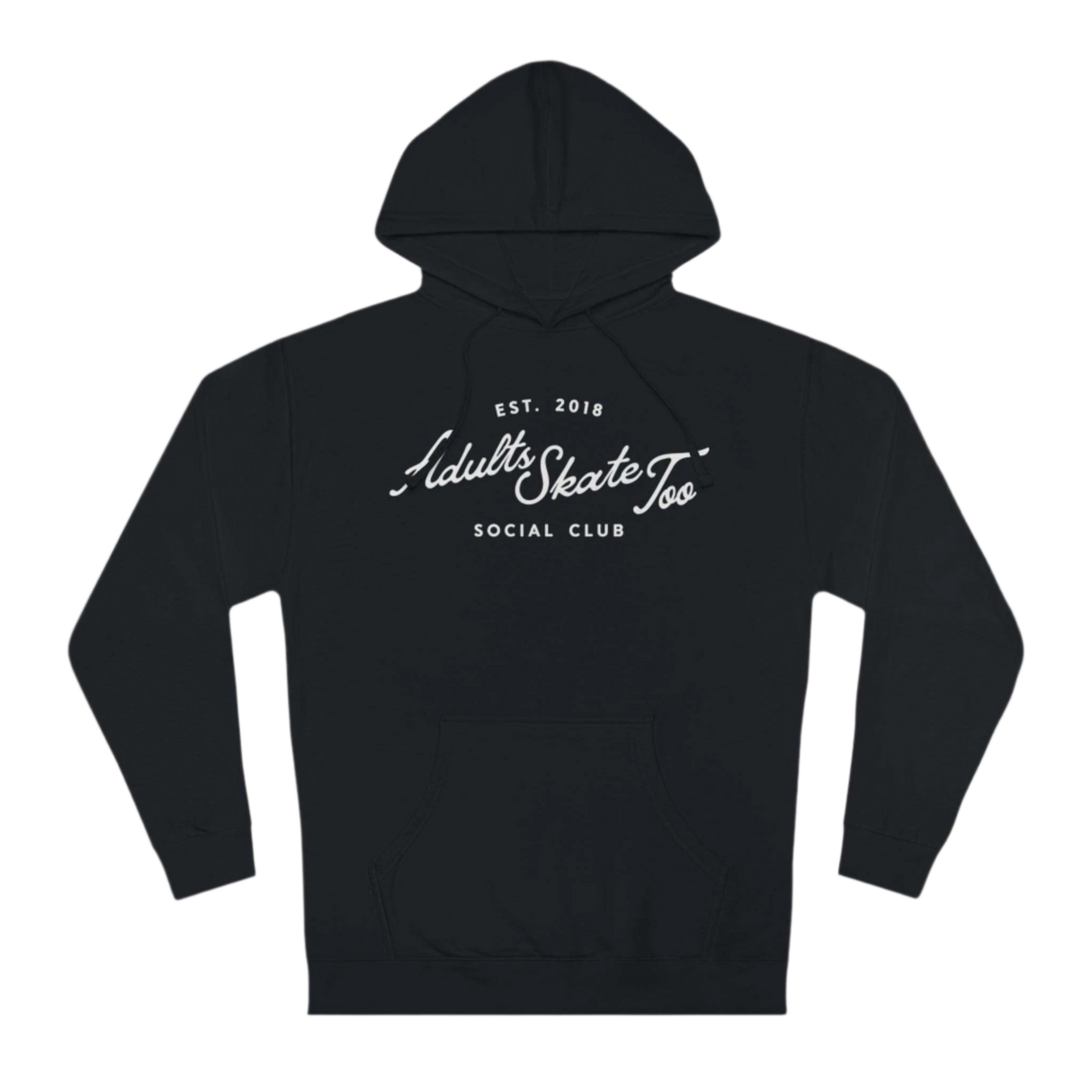 Social Club Unisex Hoodie - Adults Skate Too LLC