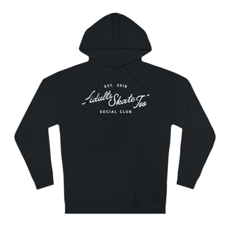 Social Club Unisex Hoodie - Adults Skate Too LLC