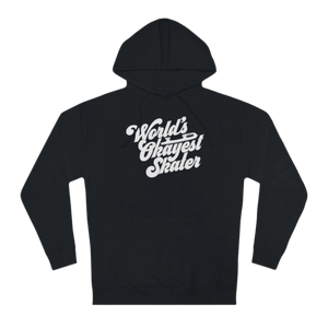 World's Okayest Skater Unisex Hoodie - Adults Skate Too LLC