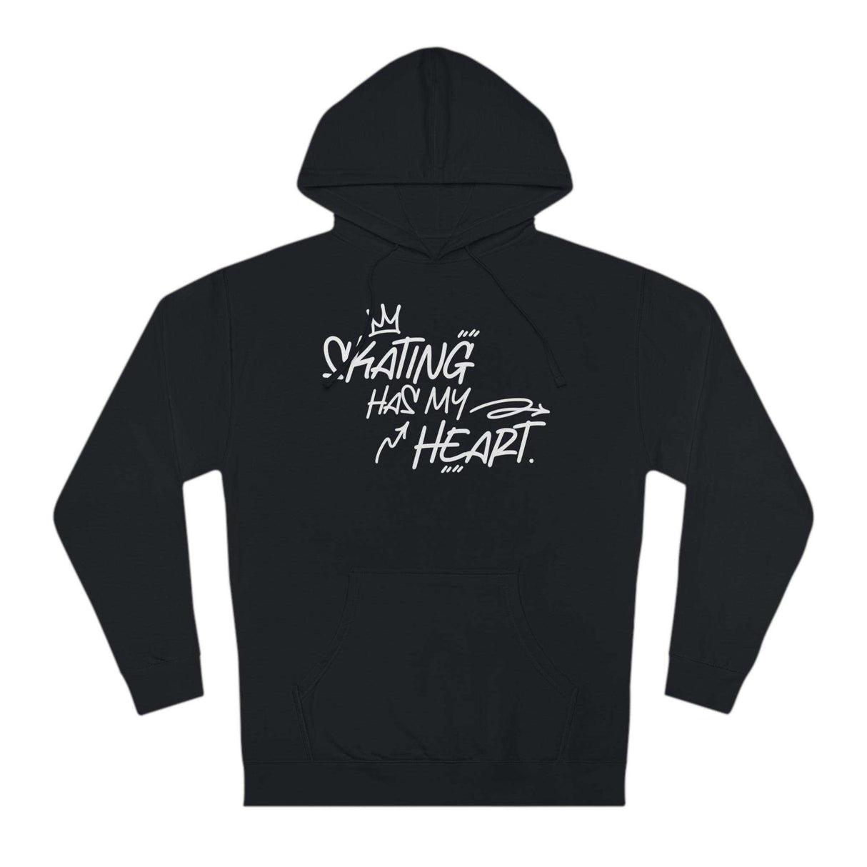 Skating Has My Heart Unisex Hoodie - Adults Skate Too LLC