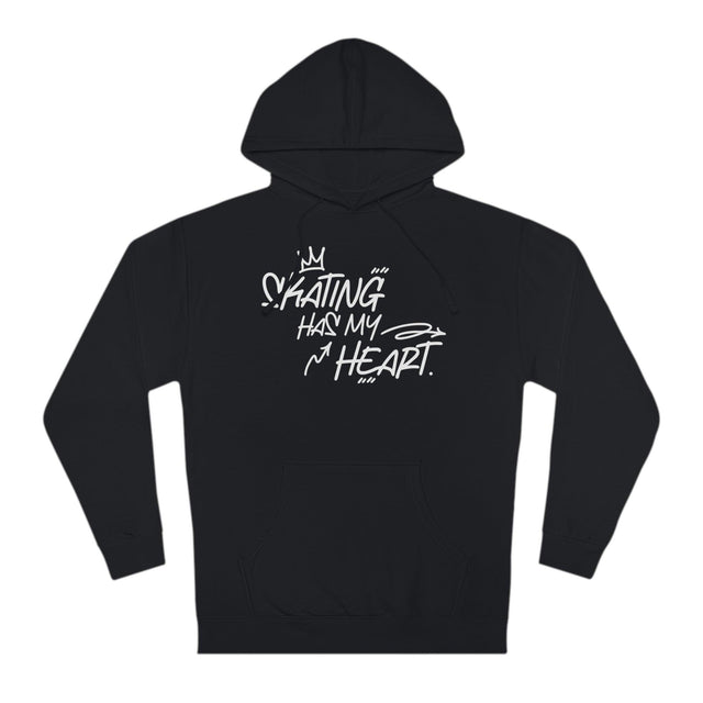 Skating Has My Heart Unisex Hoodie - Adults Skate Too LLC