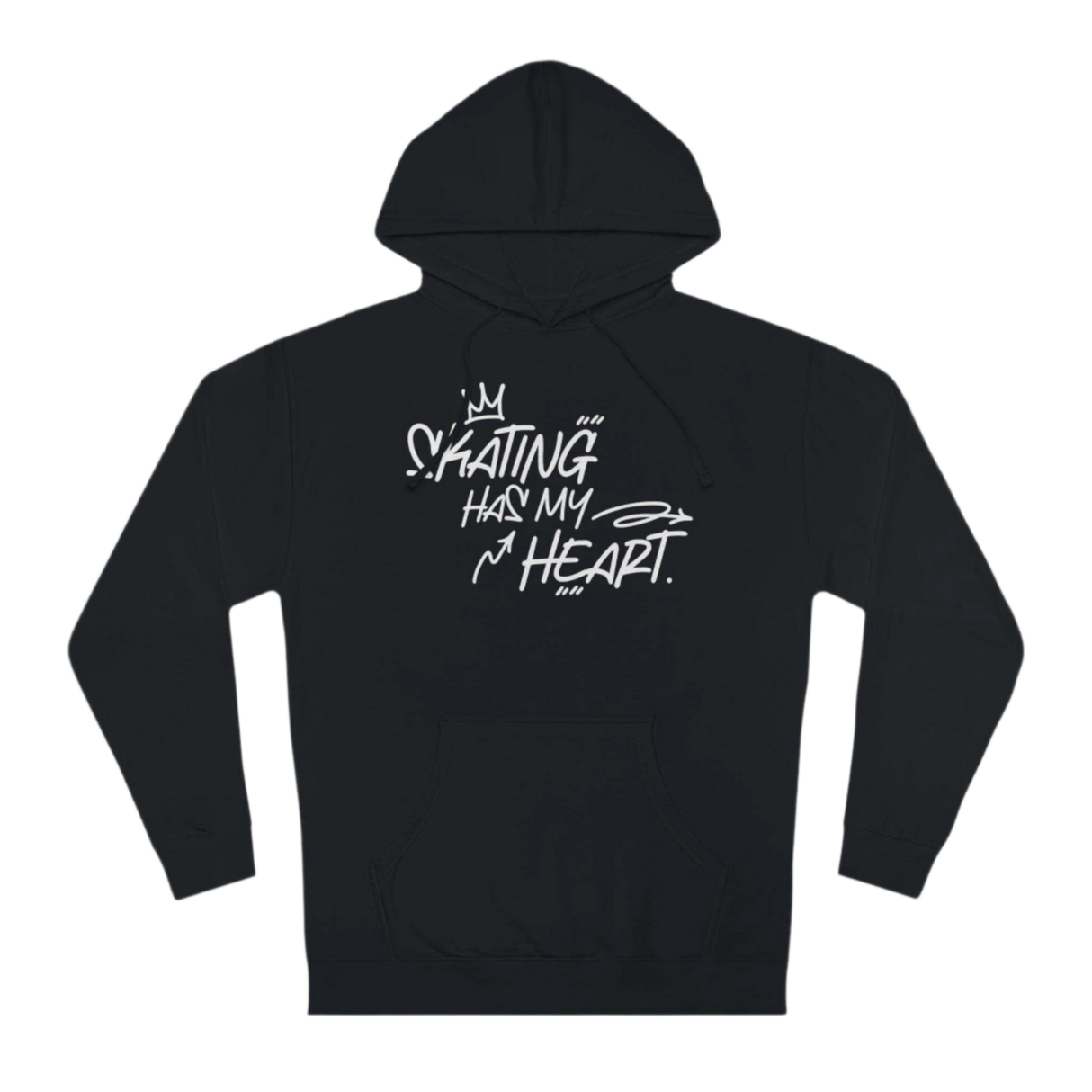 Skating Has My Heart Unisex Hoodie - Adults Skate Too LLC