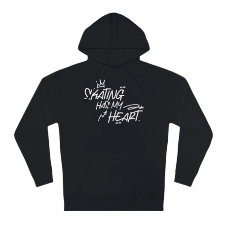 Skating Has My Heart Unisex Hoodie - Adults Skate Too LLC