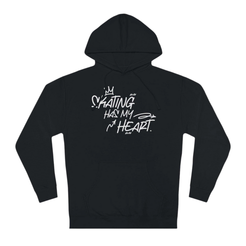 Skating Has My Heart Unisex Hoodie