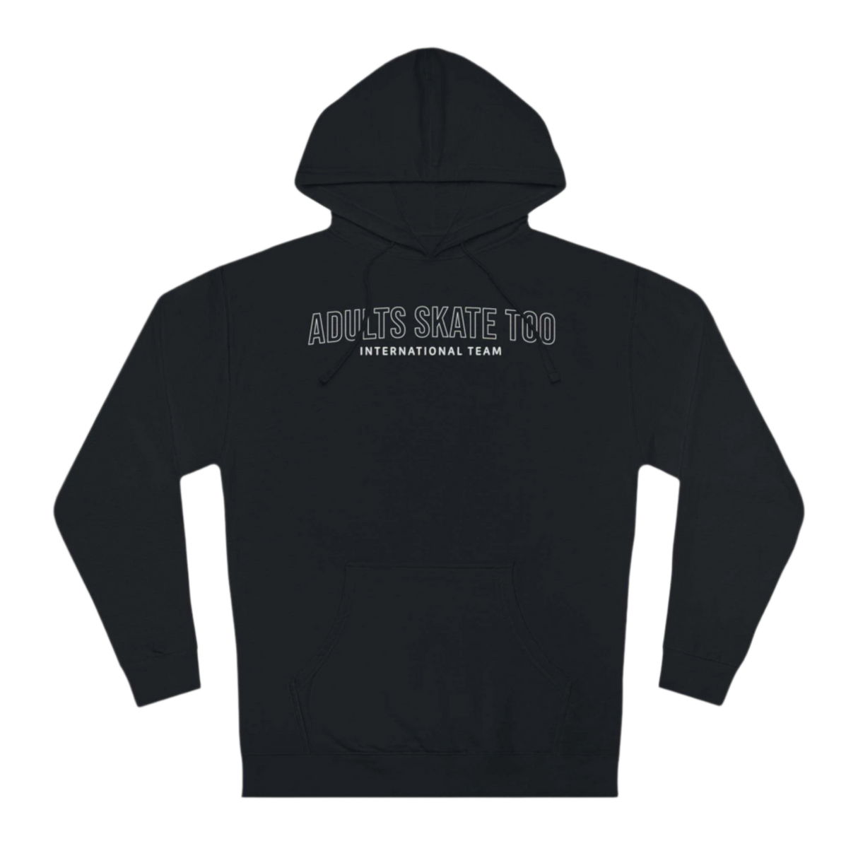 International Team Unisex Hoodie - Adults Skate Too LLC