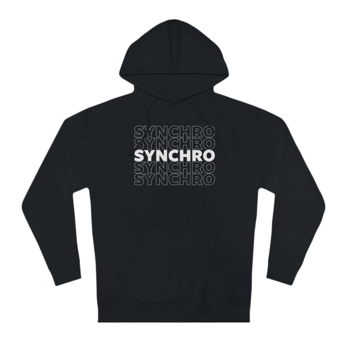 SYNCHRO Unisex Hoodie - Adults Skate Too LLC