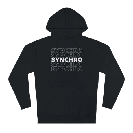 SYNCHRO Unisex Hoodie - Adults Skate Too LLC