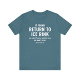 If Found Unisex T-Shirt - Adults Skate Too LLC