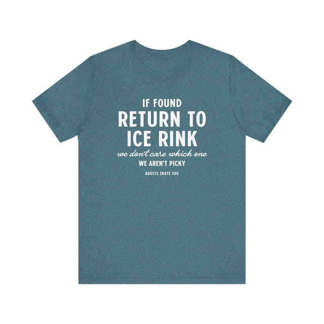 If Found Unisex T-Shirt - Adults Skate Too LLC