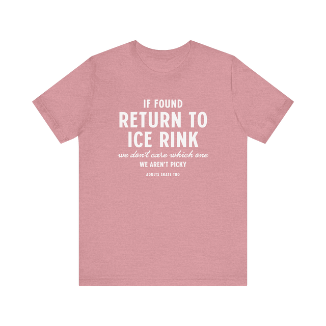 If Found Unisex T-Shirt - Adults Skate Too LLC