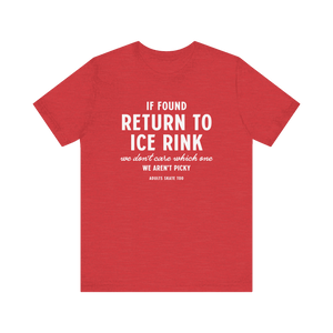 If Found T-Shirt - Adults Skate Too LLC