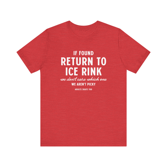 If Found Unisex T-Shirt - Adults Skate Too LLC