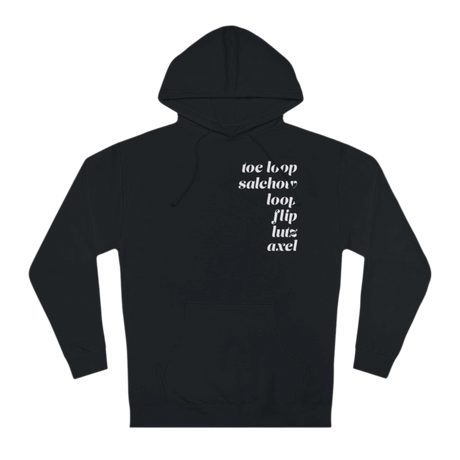 Jumps Unisex Hoodie - Adults Skate Too LLC