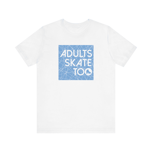 Ice Square T-Shirt - Adults Skate Too LLC