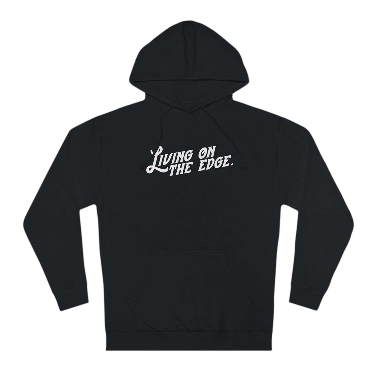 Living On The Edge Unisex Hoodie - Adults Skate Too LLC