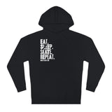 Eat Sleep Skate Repeat Unisex Hoodie