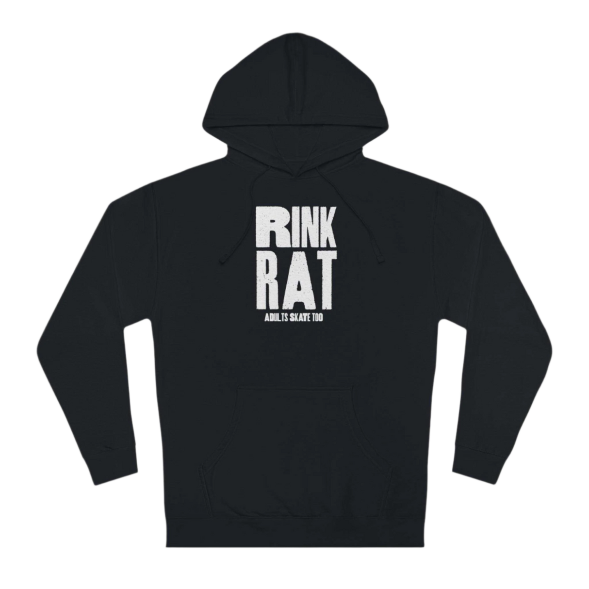 Rink Rat Unisex Hoodie - Adults Skate Too LLC