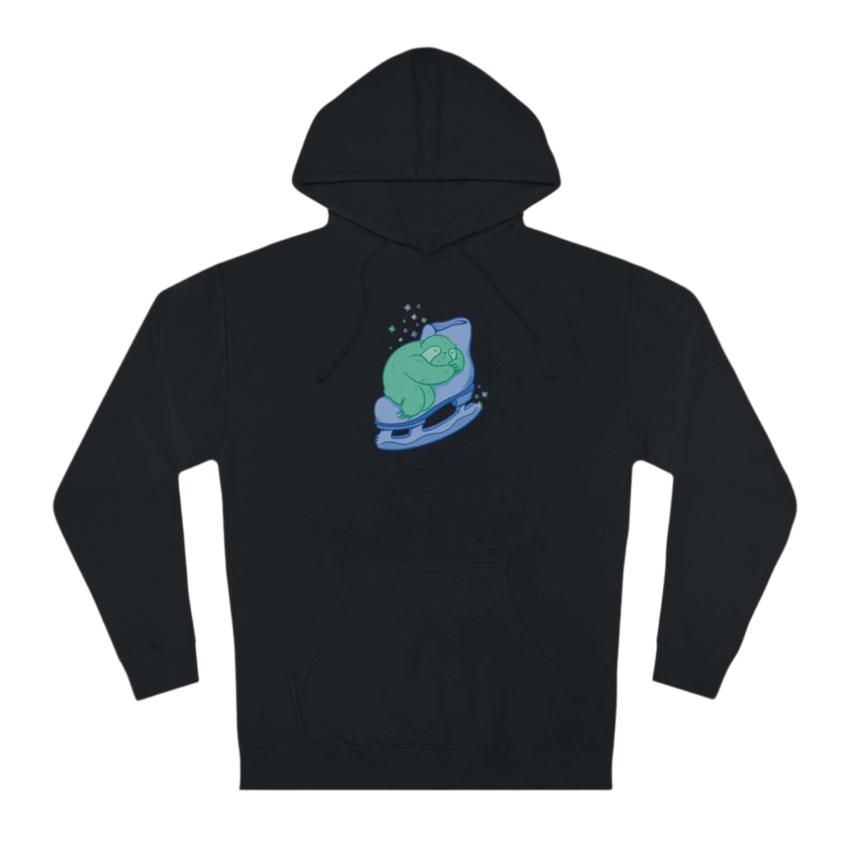 Skating Sloth Unisex Hoodie - Adults Skate Too LLC