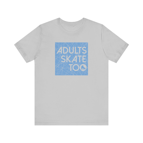 AST Ice Square T-Shirt - Adults Skate Too LLC