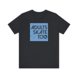 AST Ice Square T-Shirt - Adults Skate Too LLC