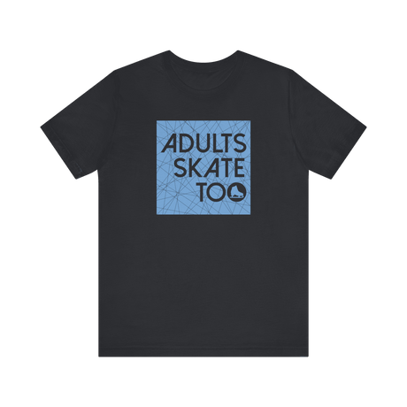 AST Ice Square T-Shirt - Adults Skate Too LLC