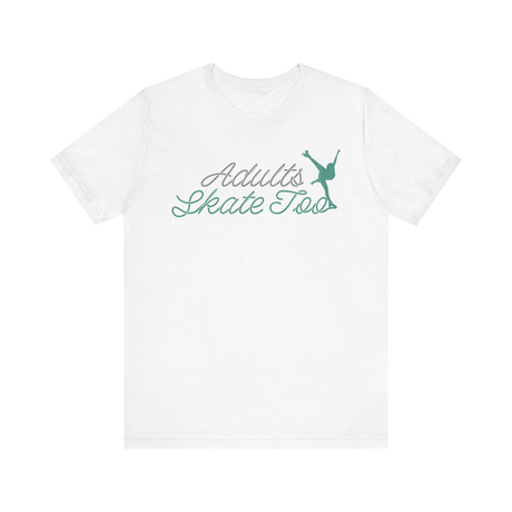 AST Cursive Unisex T-Shirt - Adults Skate Too LLC