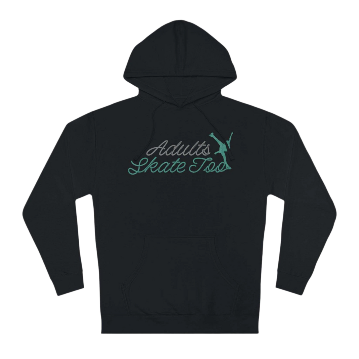 Cursive Unisex Hoodie - Adults Skate Too LLC