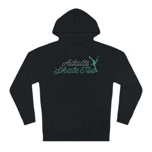 Cursive Unisex Hoodie - Adults Skate Too LLC