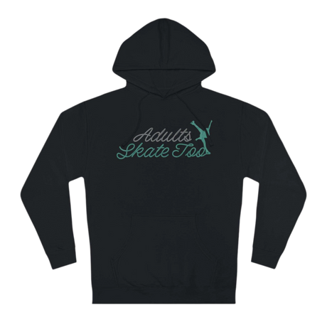 Cursive Unisex Hoodie - Adults Skate Too LLC