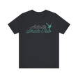 AST Cursive Unisex T-Shirt - Adults Skate Too LLC