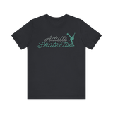 AST Cursive Unisex T-Shirt - Adults Skate Too LLC