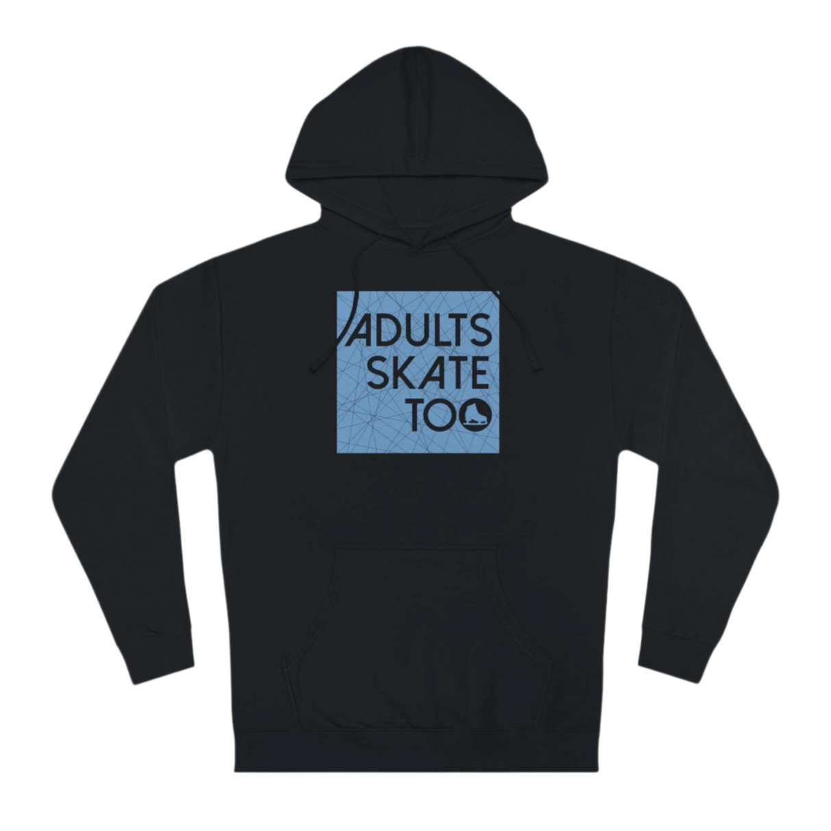 Ice Square Unisex Hoodie - Adults Skate Too LLC