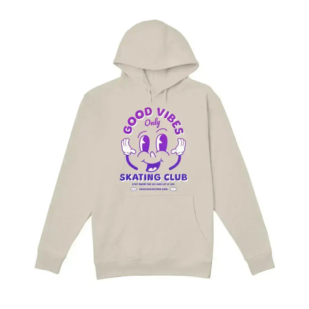 Good Vibes Only Pullover Hoodie Premium Adults Skate Too LLC
