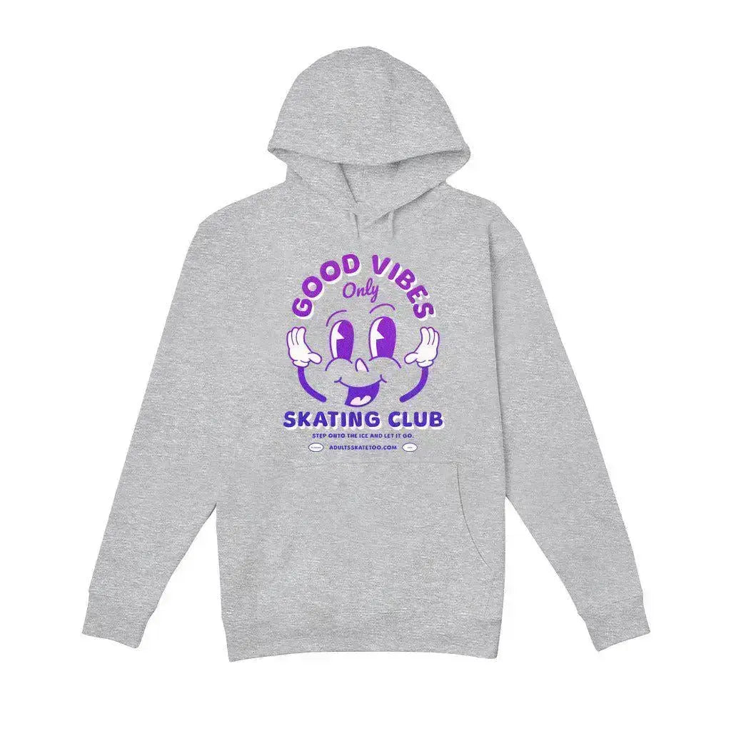 Good Vibes Only Pullover Hoodie Premium Adults Skate Too LLC