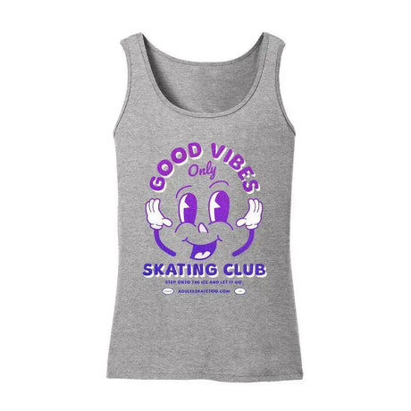 Good Vibes Only Women’s Softstyle Tank Top Adults Skate Too LLC