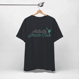 AST Cursive Unisex T-Shirt - Adults Skate Too LLC