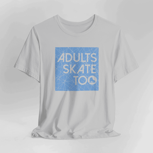 Ice Square T-Shirt - Adults Skate Too LLC