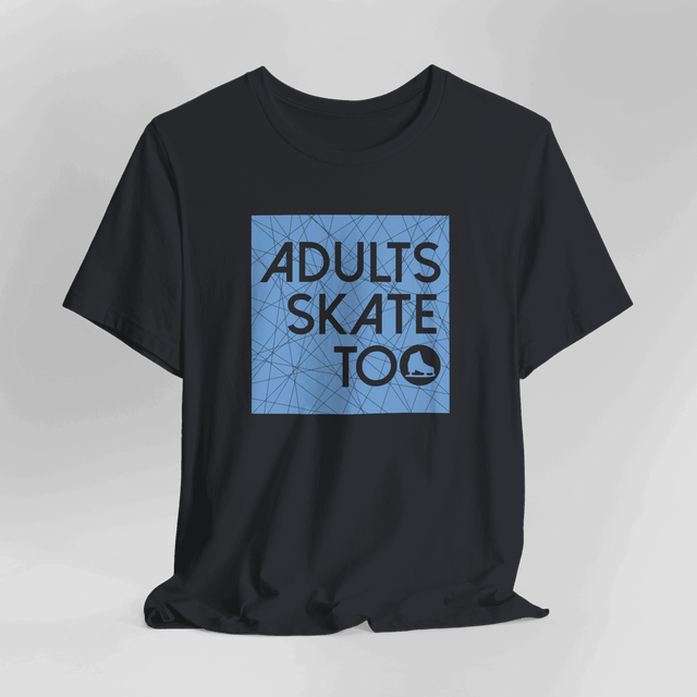 Ice Square T-Shirt - Adults Skate Too LLC