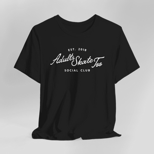 Social Club T-Shirt - Adults Skate Too LLC