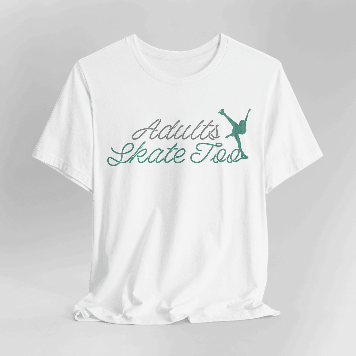 AST Cursive Unisex T-Shirt - Adults Skate Too LLC