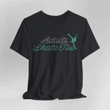 AST Cursive Unisex T-Shirt - Adults Skate Too LLC