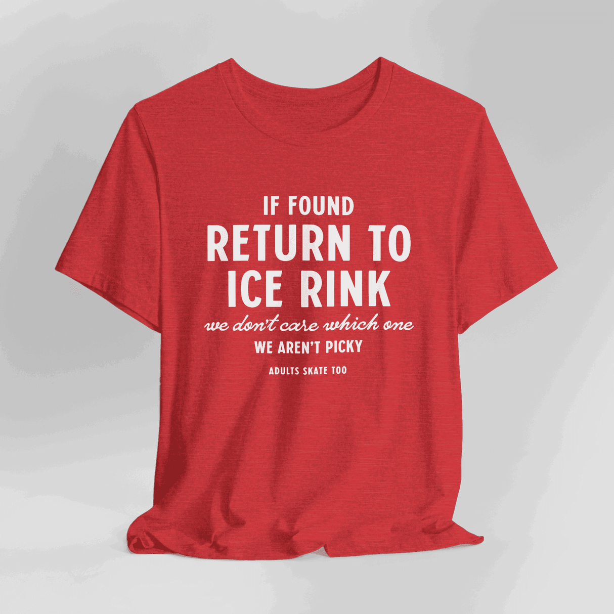 If Found T-Shirt - Adults Skate Too LLC