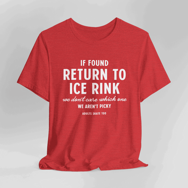 If Found Unisex T-Shirt - Adults Skate Too LLC