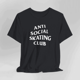 Anti Social Skating Club T-Shirt - Adults Skate Too LLC