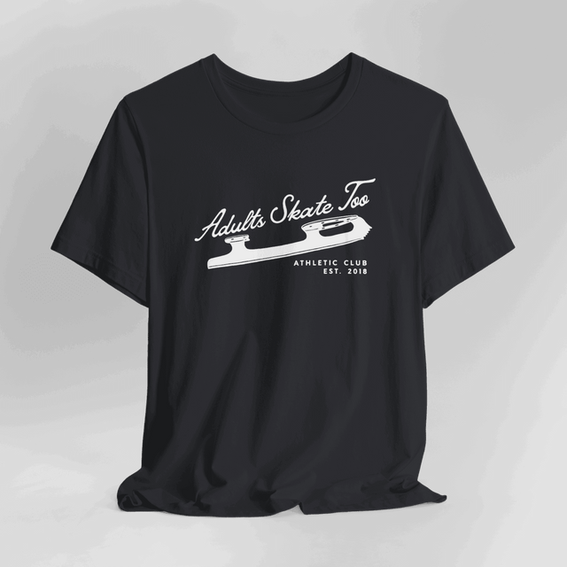 Athletic Club Unisex T-Shirt - Adults Skate Too LLC