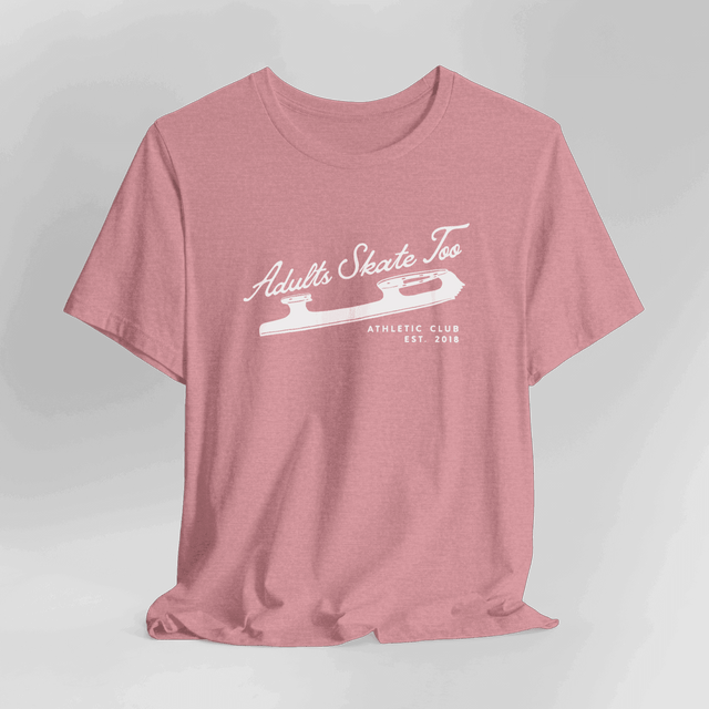 Athletic Club Unisex T-Shirt - Adults Skate Too LLC