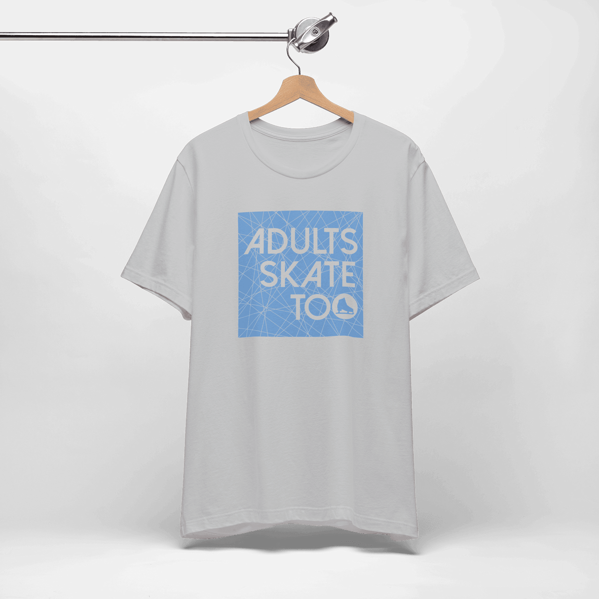 AST Ice Square T-Shirt - Adults Skate Too LLC