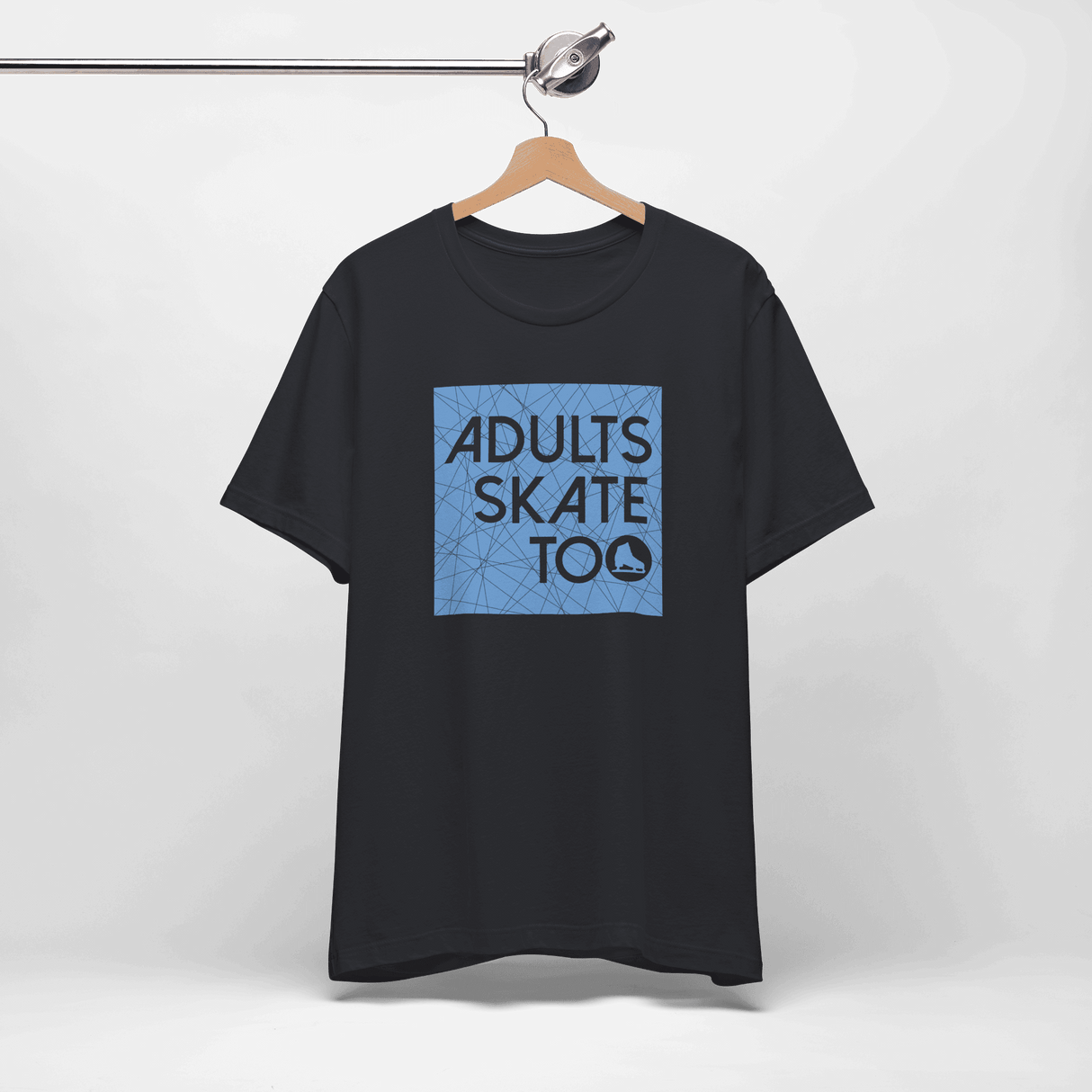 AST Ice Square T-Shirt - Adults Skate Too LLC